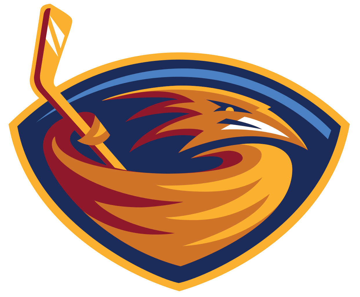 Atlanta Trashers Logo - Property of the National Hockey League